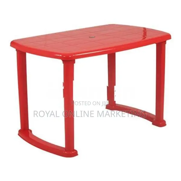 4 by 2 Plastic Dining Table (L-3)
