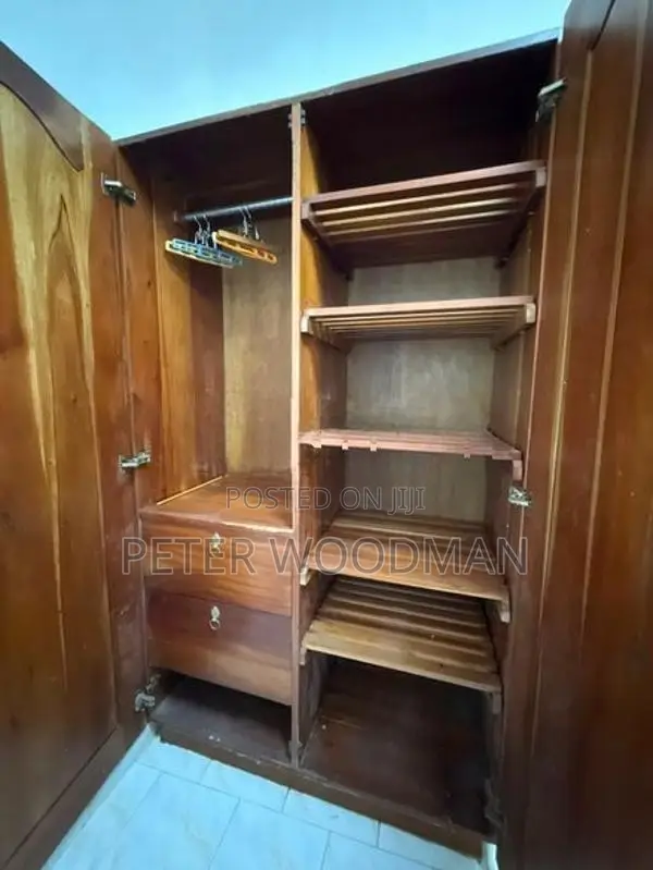 Solid Teak Wood Wardrobe