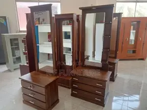 Teak Dressing Table with Cupboard