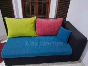 L Sofa with Table