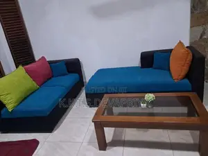 L Sofa with Table