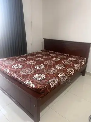Sale – Teak Bed + 8” Arpico Spring Mattress