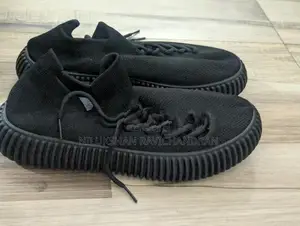 Brand New Black Knit Sneakers – Size 42