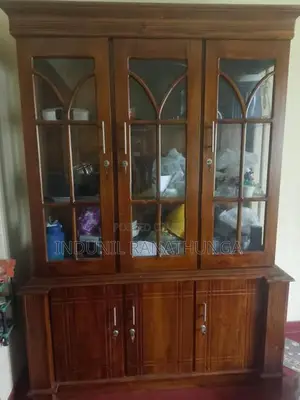 Three Door Teak Cabinet