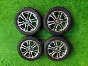 155-65-14 Tires with Alloy Wheels Set 14 Inch 4 Studs, 100 PCD for All