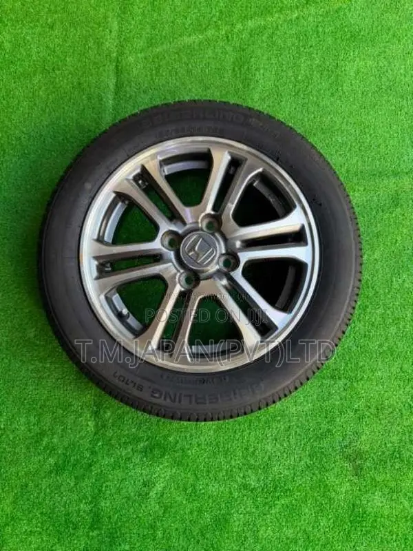 155-65-14 Tires with Alloy Wheels Set 14 Inch 4 Studs, 100 PCD for All