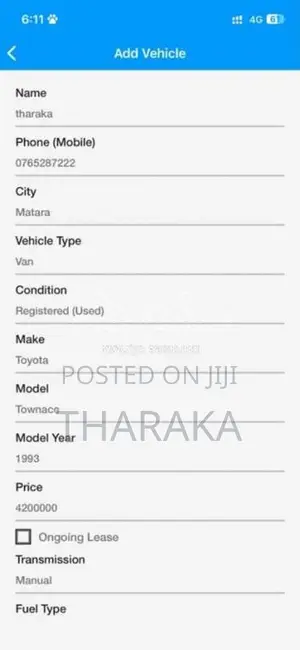 Toyota TownAce 1993 Van (Used)