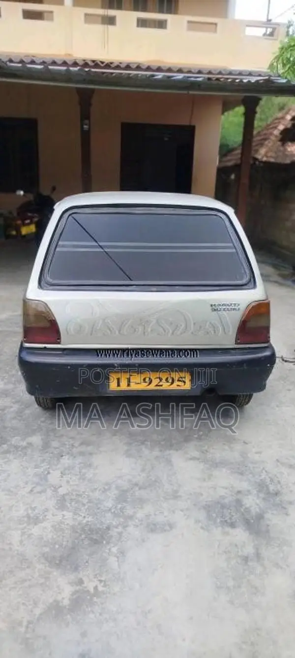 Suzuki Maruti 800 1981 Car (Used)