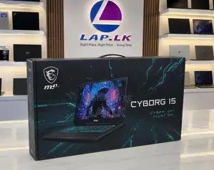 MSI Cyborg RTX 5060 8GB Core 7 240H 15th GEN Laptop 16GB / 512GB