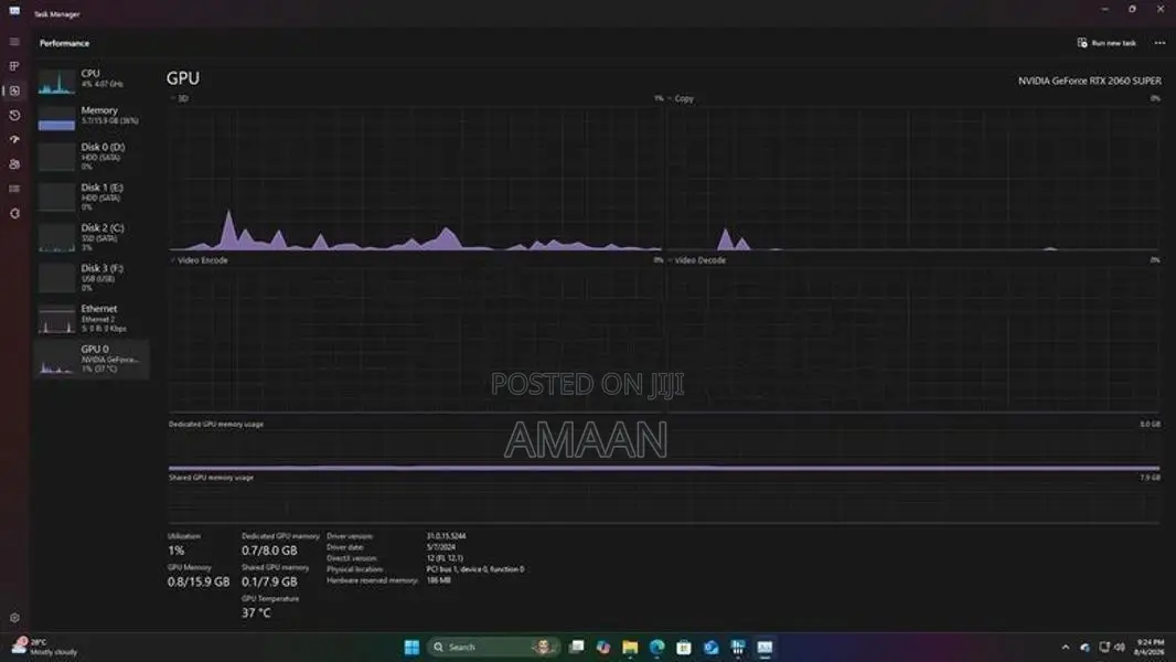 RTX 2060 Super Gaming PC | i3-10100F 16GB RAM 512GB SSD