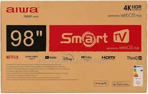 AIWA 98" Web OS UHD Smart 4K TV