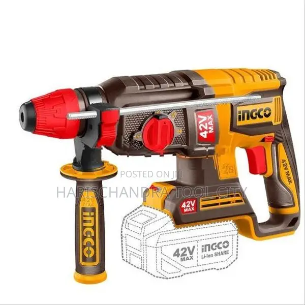 Ingco Cordless Rotary Hammer 26mm 42V