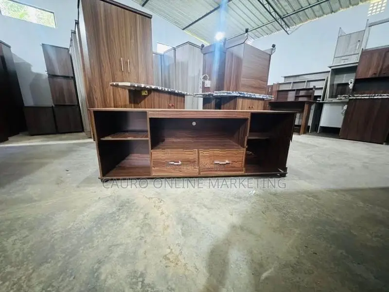 new melamine 65 tv stand large cupboard