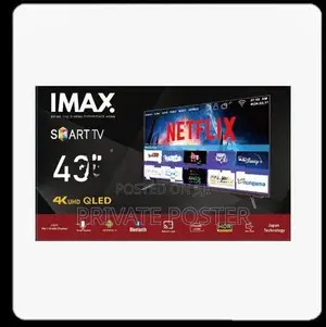 IMAX JAPAN 43" Android 14 QLED Smart 4K UHD HDR LED Frameless TV