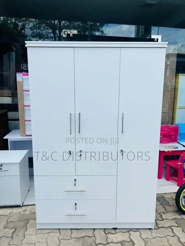 Melamine 3 Door Wardrobe