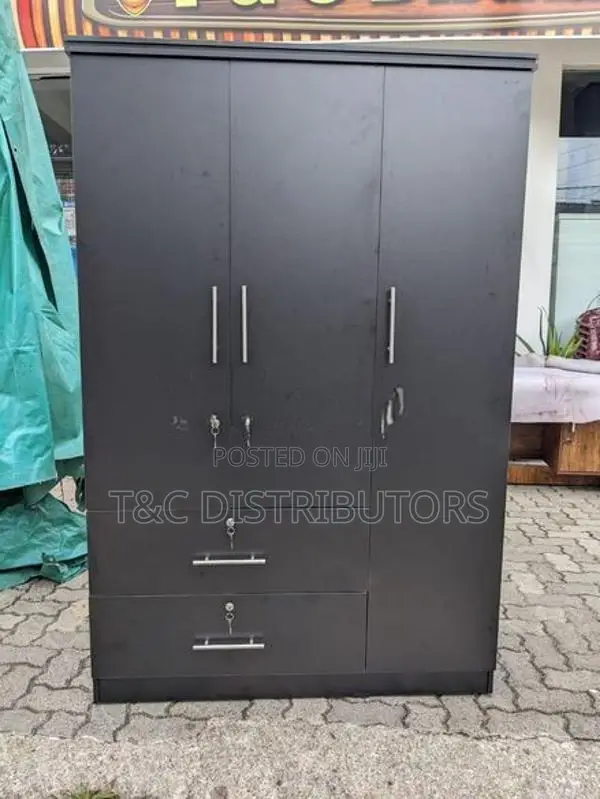 Melamine 3 Door Wardrobe