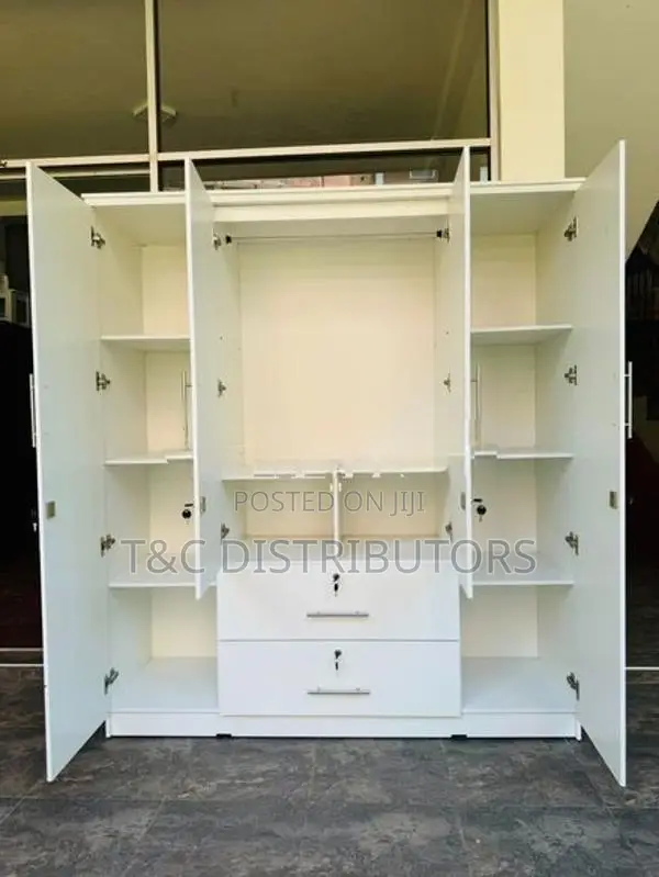 Melamaine 4 Door Wardrobe