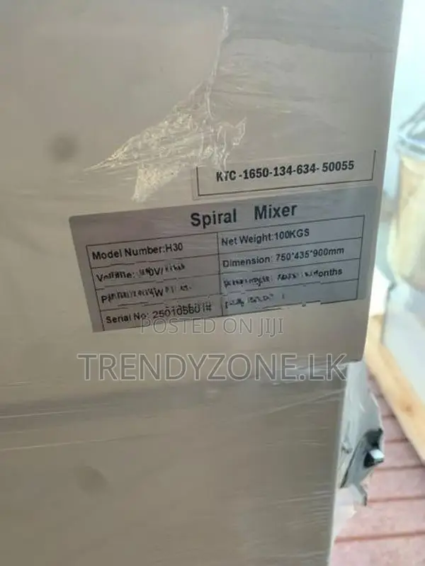 34L Spiral Stand Mixer