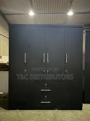 Melamaine 4 Door Wardrobe