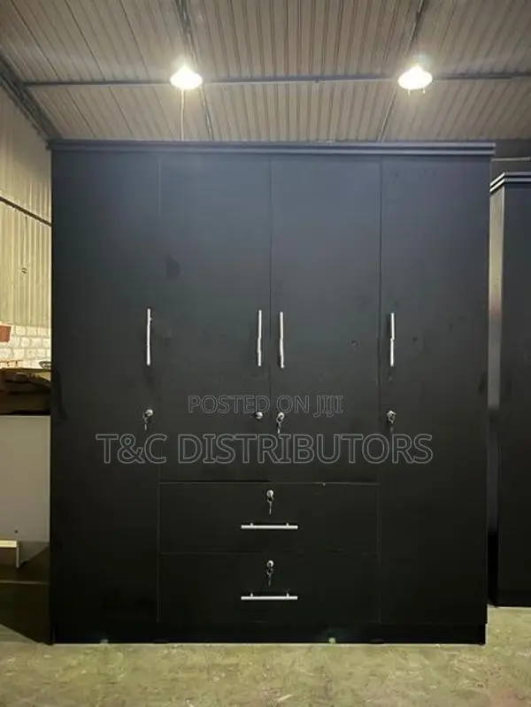 Melamaine 4 Door Wardrobe