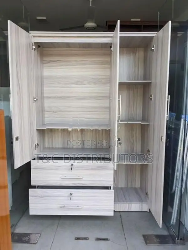 Melamine 3 Door Wardrobe