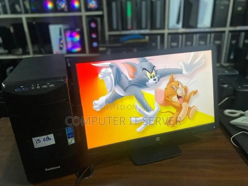 Core i5 6TH GEN 4GB-500GB 22 Wide Monitor