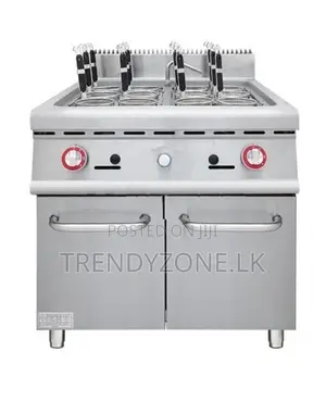 Industrial Pasta Boiler with Cabinet 12 Buckets