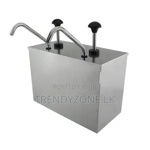 Industrial Sauce Dispenser Double (With Pump)