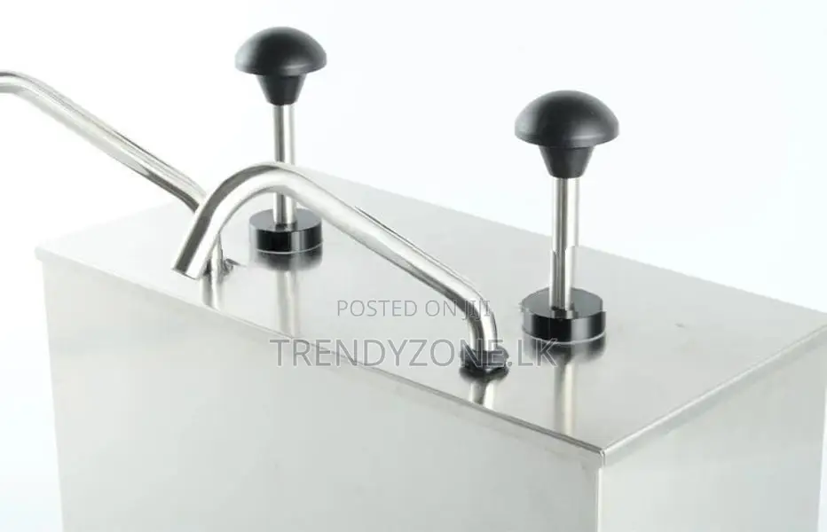 Industrial Sauce Dispenser Double (With Pump)