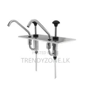 Industrial Sauce Dispenser Double (With Pump)