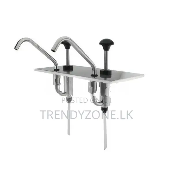 Industrial Sauce Dispenser Double (With Pump)