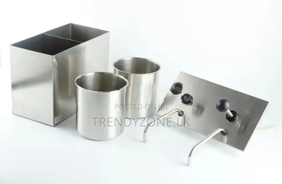 Industrial Sauce Dispenser Double (With Pump)