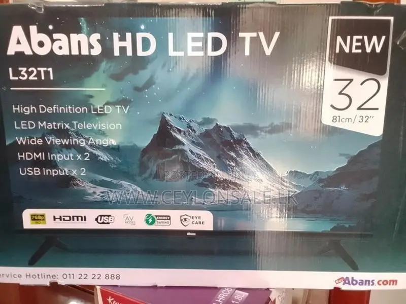 Abans HD 32" LED TV