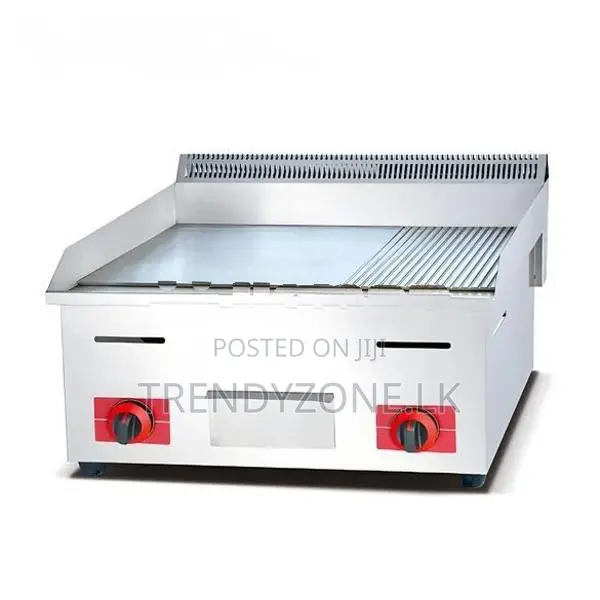 Industrial Gas Griddle 610MM (Half Grooved)