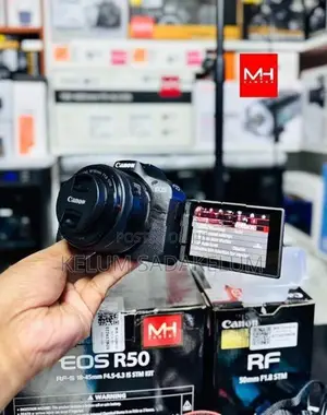 Canon Eos R50 4K Mirrorless Camera