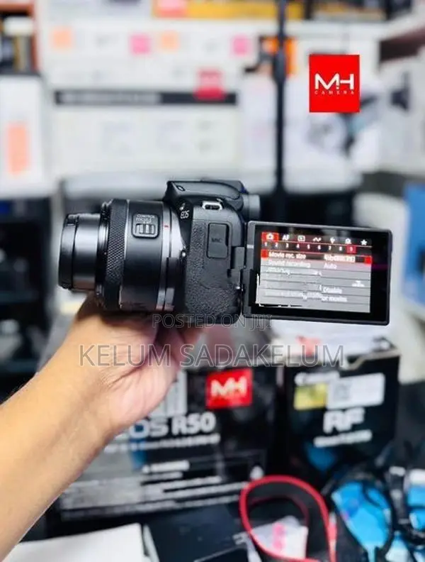 Canon Eos R50 4K Mirrorless Camera