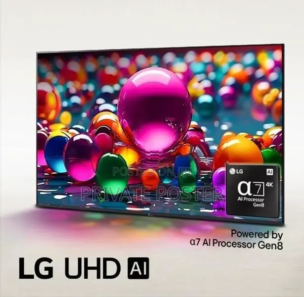 New LG 55" Smart 4K UHD HDR LED Ai ThinQ TV (2026 UA8055 Model)