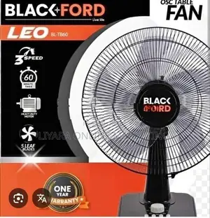 Black Ford Table Fan