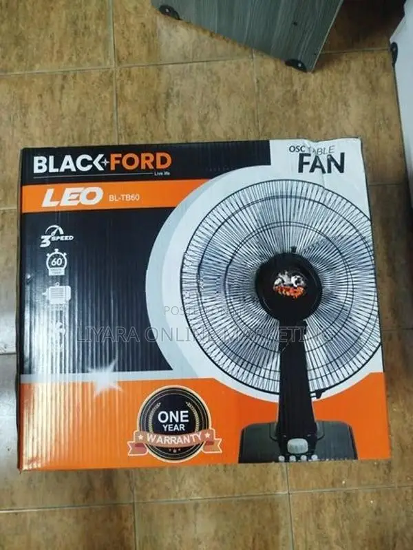 Black Ford Table Fan