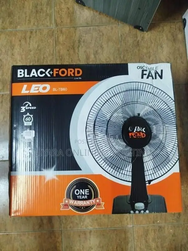 Black Ford Table Fan