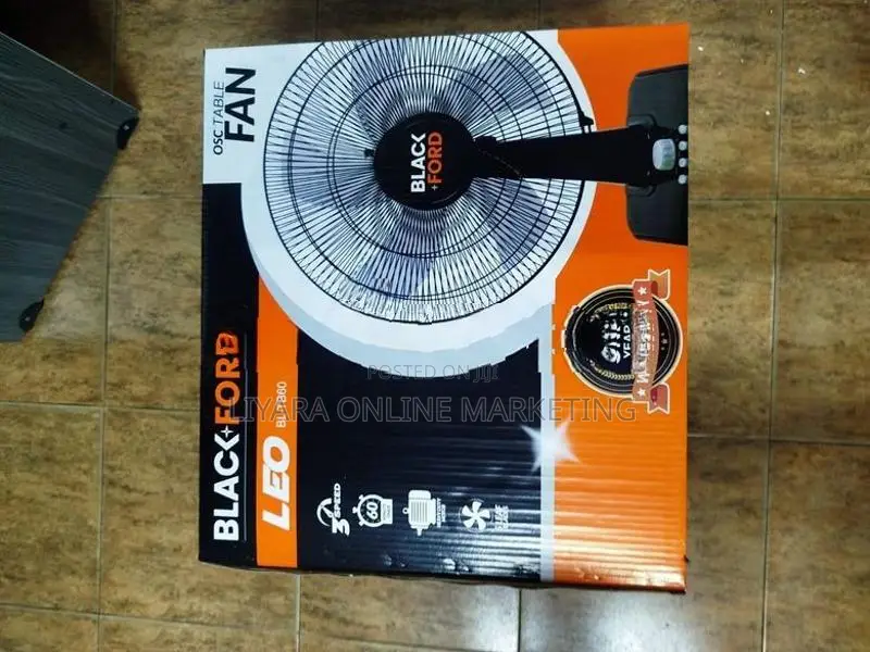 Black Ford Table Fan