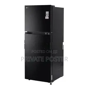 238L LG Inverter Double Door Refrigerator (Black)
