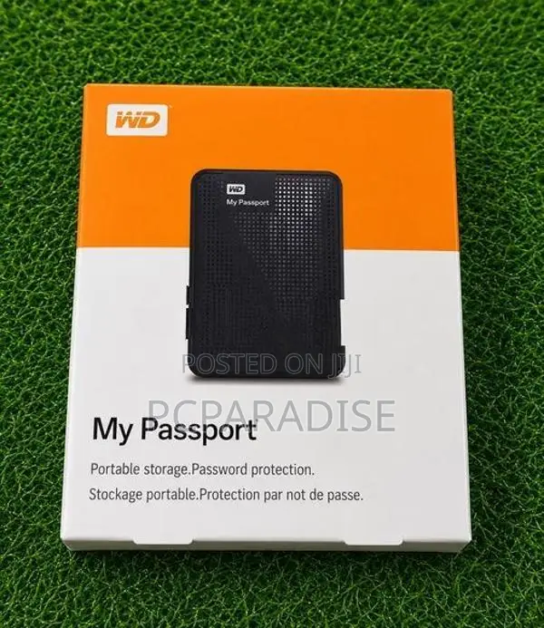Western Digital My Passport Portable External Hard Drive