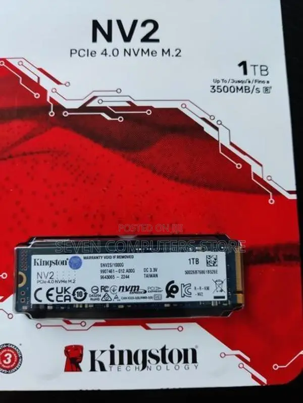 1TB NV 2 Drive NVMe Gen 4.0 Original