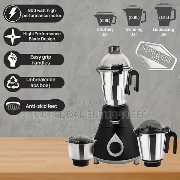 Mixer Grinder Sumeet 900W ZENITH