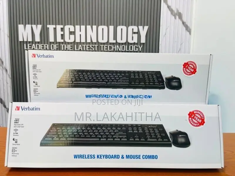 VERBATIM WIRELESS KEYBOARD AND MOUSE COMBO