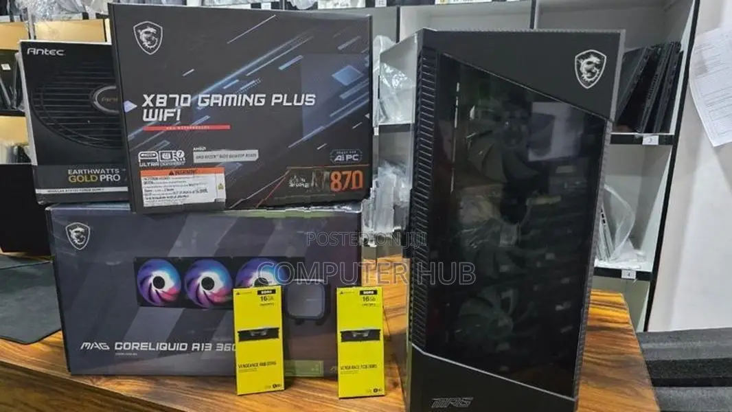 Gaming PC AMD Ryzen 9 7900X3D 16GB RAM 1TB NVME RTX 5070 12GB