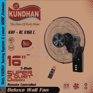Kundan Remote Wall Fan