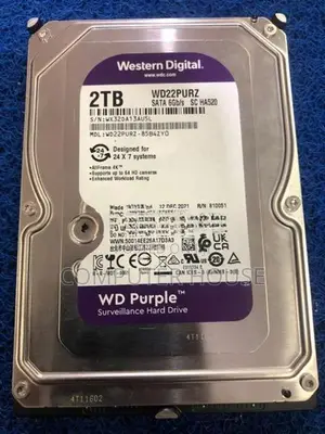 WD PERPLE 2TB Hard