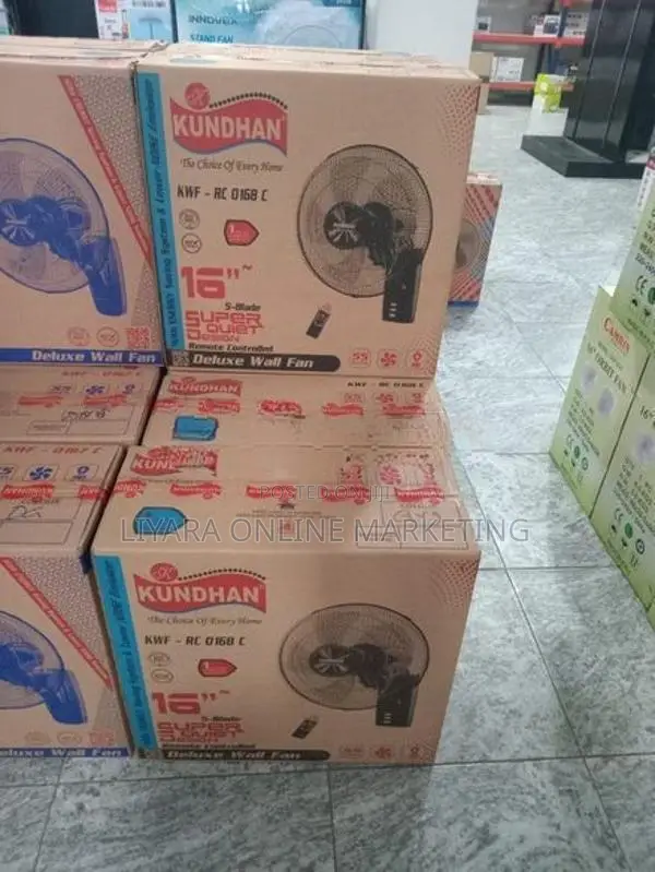 Kundan Remote Wall Fan